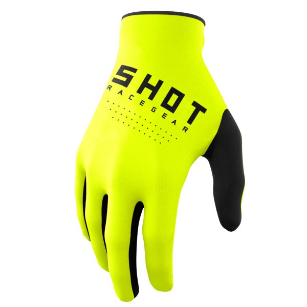 Guanti Cross SHOT Raw Neon Yellow Guanti Cross SHOT Raw Neon Yellow