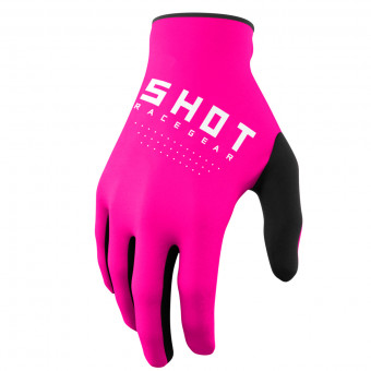 Guanti Cross SHOT Raw Pink