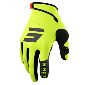 Guanti Cross SHOT Trainer CE 2.0 Neon Yellow