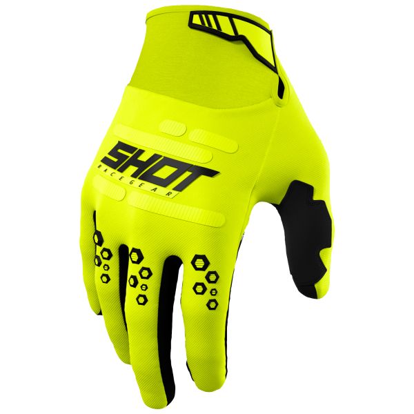 Guanti Cross SHOT Vision Glove Neon Yellow
