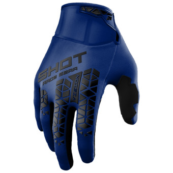 Guanti Cross SHOT Vision Tech Blu
