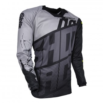 Maglia Cross SHOT Contact Venom Grey Black