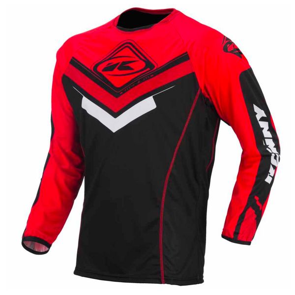 Maglia Cross Kenny Maglia Titanium Black Red