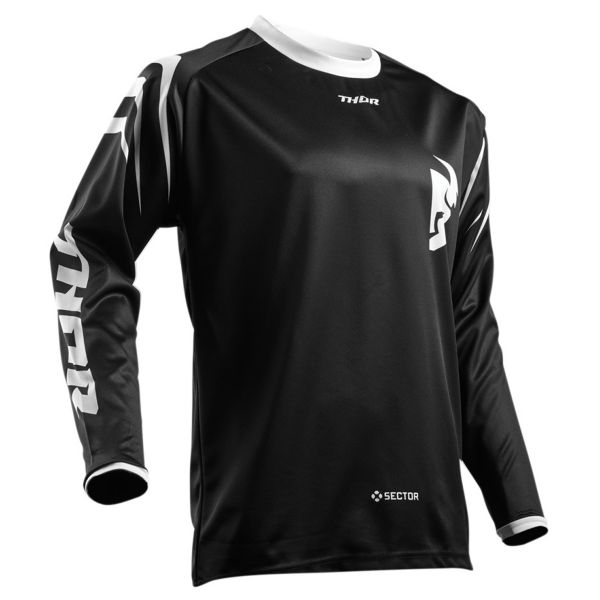 Maglia Cross Thor Sector Zones Black Bambino