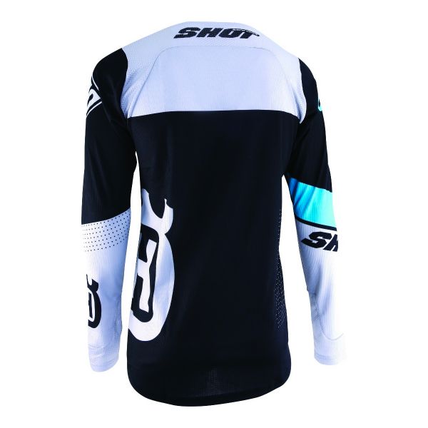 SHOT Aerolite Replica Husqvarna Blu Grigio