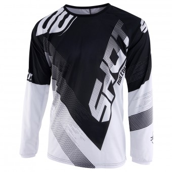 Maglia Cross SHOT Devo Ultimate Nero Bianco Bambino