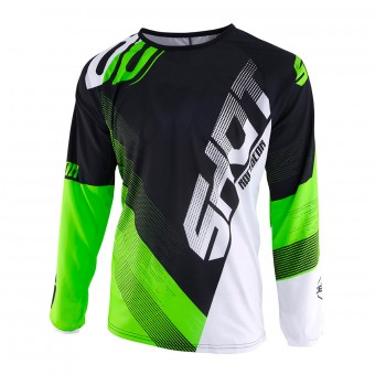 Maglia Cross SHOT Devo Ultimate Nero Neon Verde