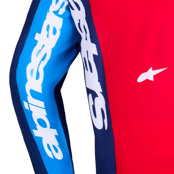 Alpinestars Fluid Grid Jersey Blue Red