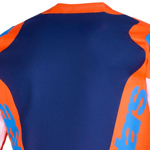 Alpinestars Fluid Grid Jersey Orange Ucla Blue