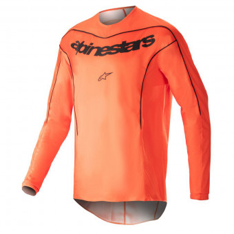 Maglia Cross Alpinestars Fluid Lurv Hot Orange Black