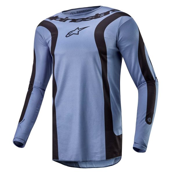Maglia Cross Alpinestars Fluid Lurv Light Blue Black