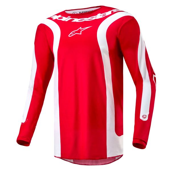 Maglia Cross Alpinestars Fluid Lurv Mars Red White