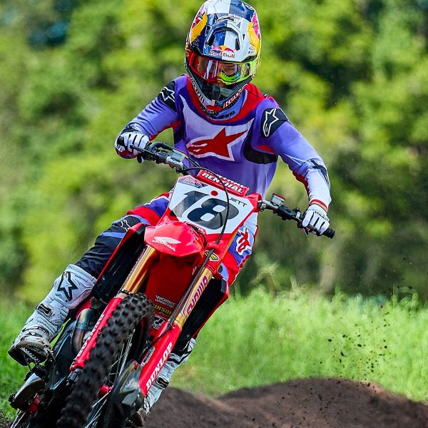 Alpinestars Fluid Wurx Purple Bright Red