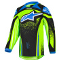 Maglia Cross Alpinestars Kids Racer Nomur Jersey Dk Navy Yllw FL Ucla Blue