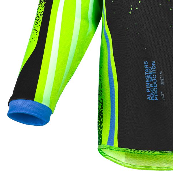 Alpinestars Kids Racer Nomur Jersey Dk Navy Yllw FL Ucla Blue