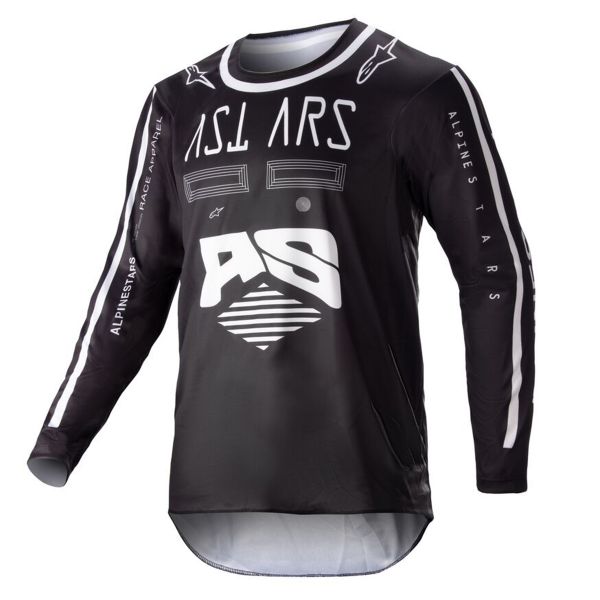 Maglia Cross Alpinestars Racer Found Black Bambino