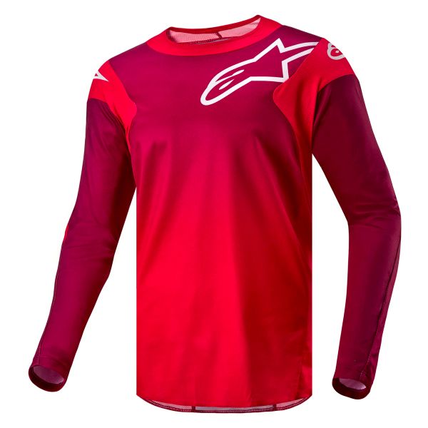 Maglia Cross Alpinestars Racer Hoen Mars Red Burgundy