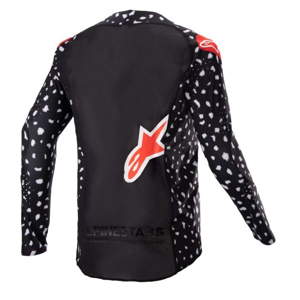 Alpinestars Racer North Black Neon Red Bambino