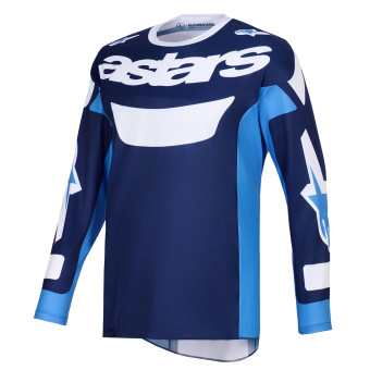 Maglia Cross Alpinestars Racer Riway Jersey Ucla Blue White