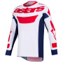 Maglia Cross Alpinestars Racer Riway Jersey White Blue Red