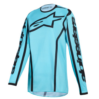 Maglia Cross Alpinestars Stella Fluid Apex Jersey Tropical Black