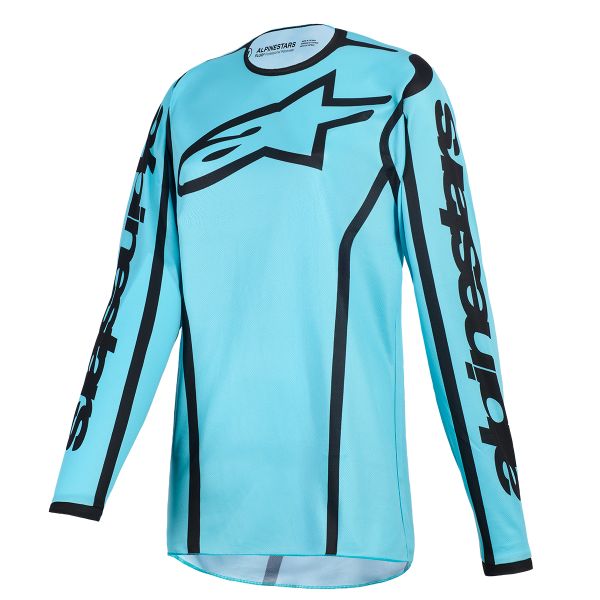 Maglia Cross Alpinestars Stella Fluid Apex Jersey Tropical Black