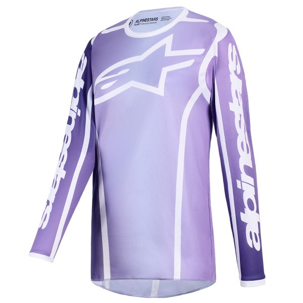 Maglia Cross Alpinestars Stella Fluid Apex Jersey Violet White