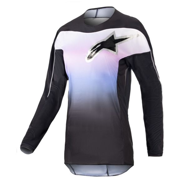 Maglia Cross Alpinestars Stella Fluid Black Frozen Purple