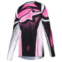Maglia Cross Alpinestars Stella Techstar Nomur Jersey Black White Fuchsia