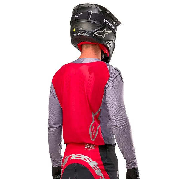Alpinestars Supertech Dade Iron Red Berry