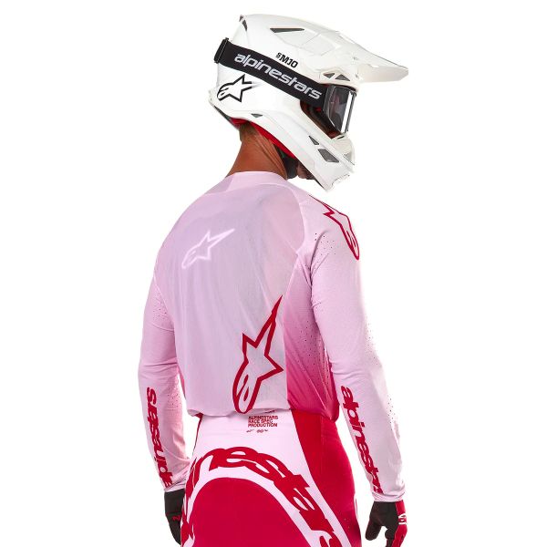 Alpinestars Supertech Dade Red Berry Lilac