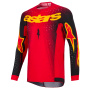 Maglia Cross Alpinestars Supertech Scenz Jersey Red Black Yellow