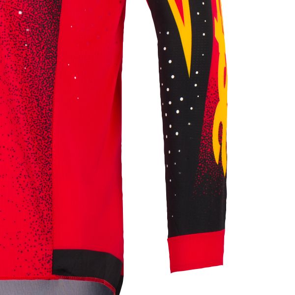 Alpinestars Supertech Scenz Jersey Red Black Yellow