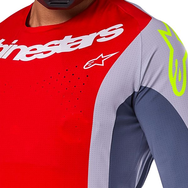 Alpinestars Techstar Melt Bright Red Gray