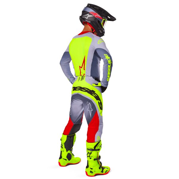 Alpinestars Techstar Melt Bright Red Gray