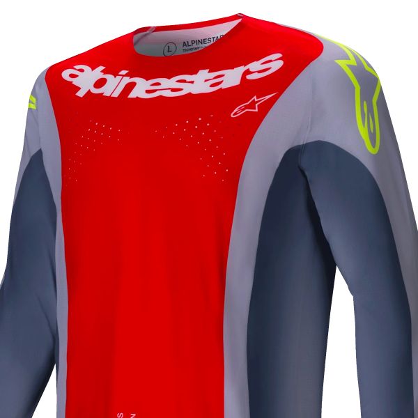 Alpinestars Techstar Melt Bright Red Gray