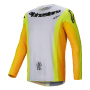 Maglia Cross Alpinestars Techstar Melt Yellow Black