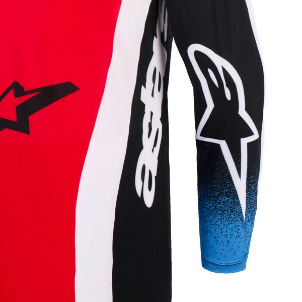 Alpinestars Techstar Nomur Jersey Black White Red
