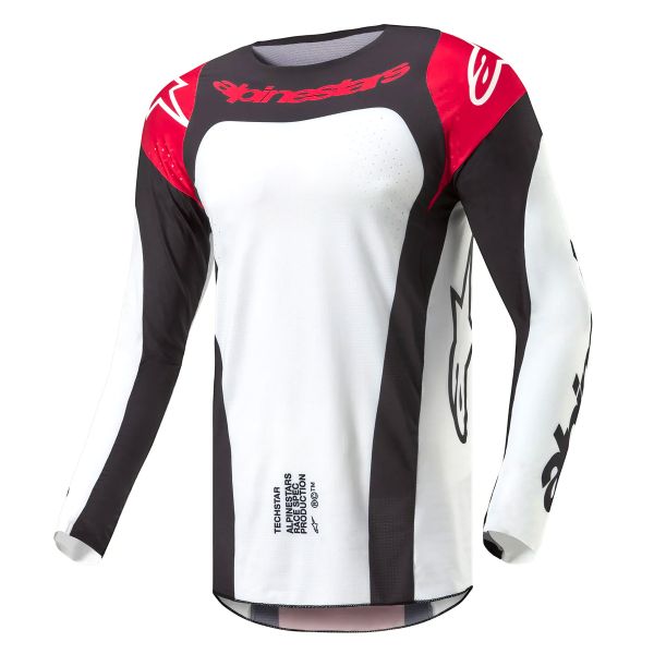 Maglia Cross Alpinestars Techstar Ocuri Mars Red White Black