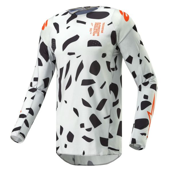 Maglia Cross Alpinestars Techstar Rantera Haze Grey Camo