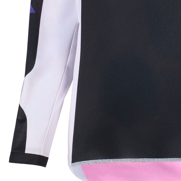 Alpinestars Youth Fluid Grid Jersey Black Light Gray Purple