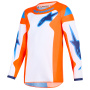 Maglia Cross Alpinestars Youth Fluid Grid Jersey Orange Ucla Blue