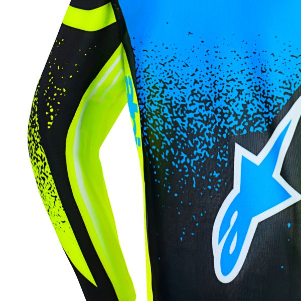 Alpinestars Youth Supertech Nomur Jersey Dk Navy Yllw FL Ucla Blue