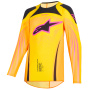 Maglia Cross Alpinestars Youth Supertech Nomur Jersey Orange Yellow Pink