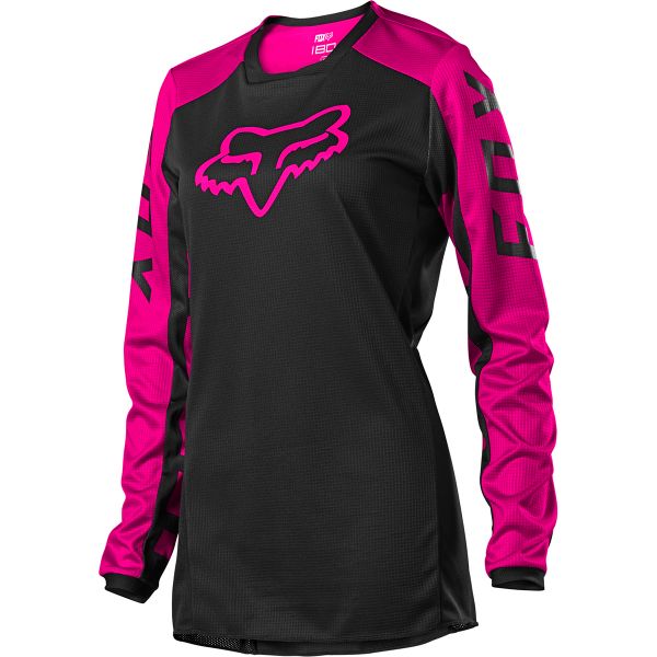 Maglia Cross FOX 180 Djet Woman Black Pink