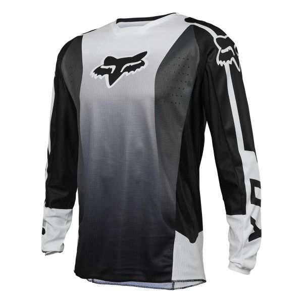 Maglia Cross FOX 180 Leed Black White