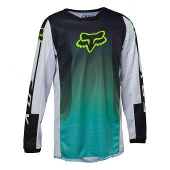 Maglia Cross FOX 180 Leed Teal Kid