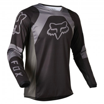Maglia Cross FOX 180 Lux Black Black Maglia Cross FOX 180 Lux Black Black