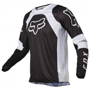 Maglia Cross FOX 180 Lux Black White