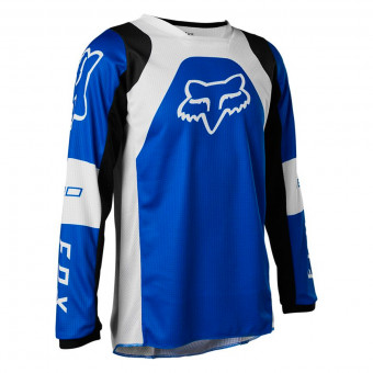 Maglia Cross FOX 180 Lux Blue Bambino